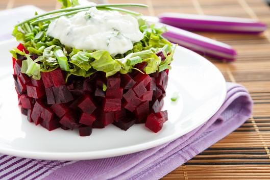 Свекла отварная нарезана кубиками 10×10 см фото 1