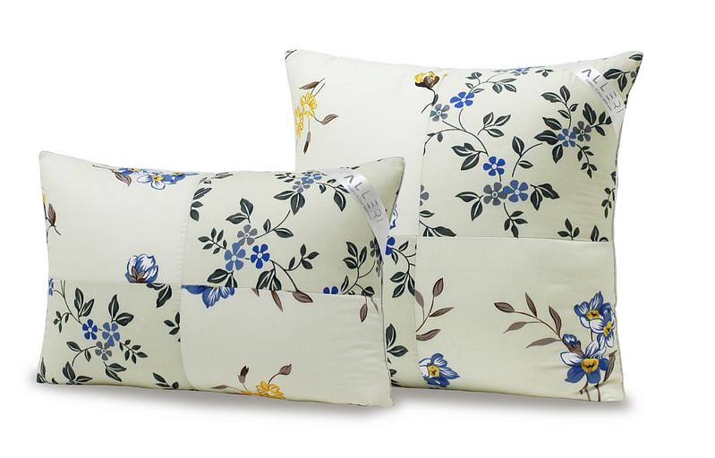 Подушка «Лебяжий пух» пэчворк сатин 50×70 ОПТ фото 3