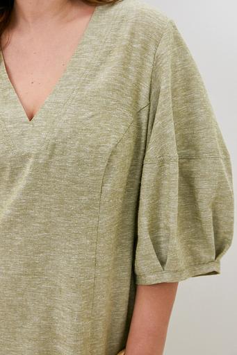 Платье Leonora-фисташковый фото 4