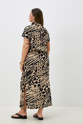 Платье Salma/песочный принт фото 3