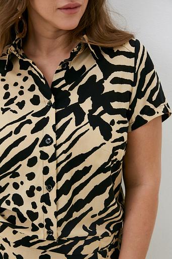 Платье Salma/песочный принт фото 4