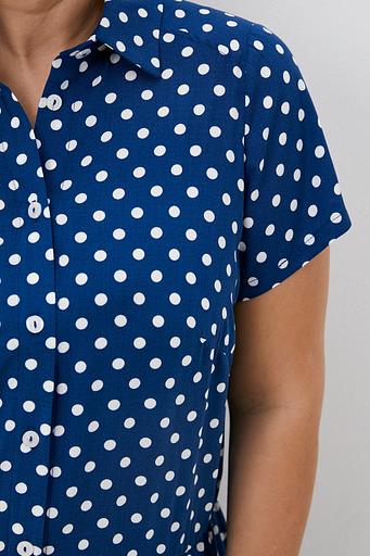 Платье Salma/синий горох фото 4