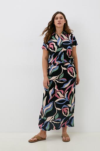 Платье Salma/черный принт фото 1