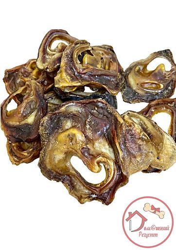 Ухо говяжье внутреннее нарезка лакомство для собак 1 кг ОПТ фото 1