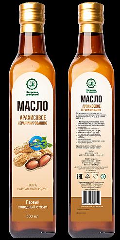 Арахисовое масло 500 мл ОПТ фото 1