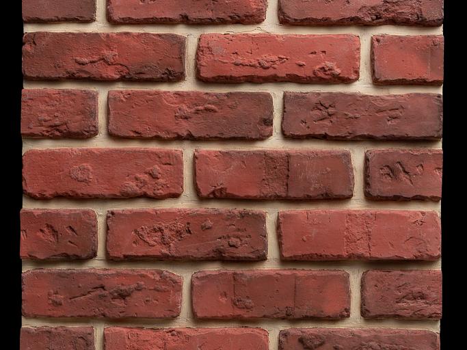 Декоративный кирпич «Кара-Даг», цвет Красный лофт фото 1