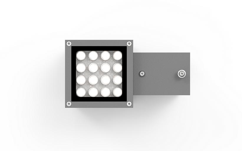 Точечный архитектурный светильник «Гранит» односторонние 1B100 125 28W 220V 24-60LED фото 1