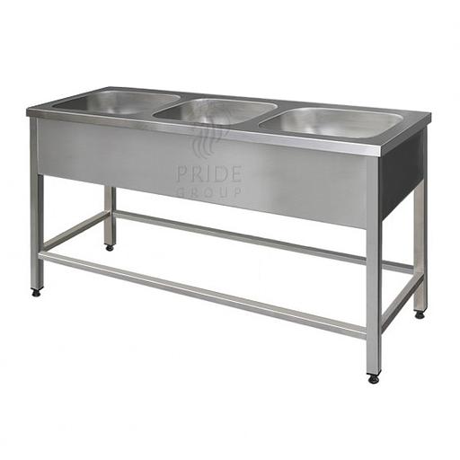 Ванна моечная цельнотянутая ВМПц-3/1705 фото 1