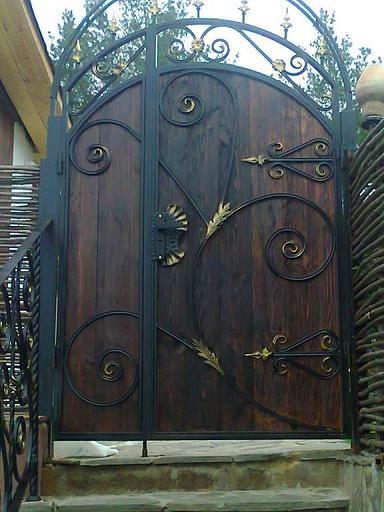 Кованая калитка №1 фото 1