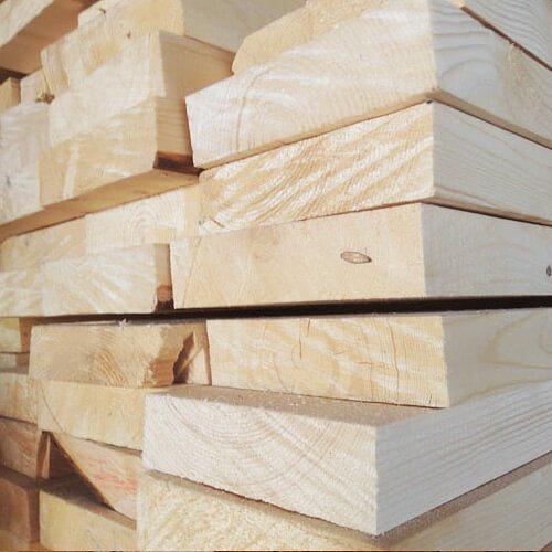 Обрезная сухая АВ, сосна 6000х100 мм фото 1