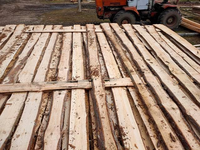 Необрезная доска 50х6000 мм фото 1