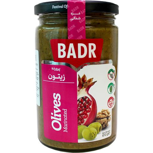 Маринованные оливки в гранатово-ореховой пасте BADR 610 г ОПТ фото 1