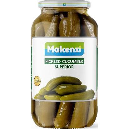 Маринованные огурцы Makenzi «Супериор» в стеклянной банке, 680 г ОПТ фото 1