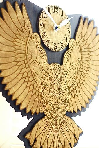 Настенные часы «Хранитель времени сова» ОПТ фото 2