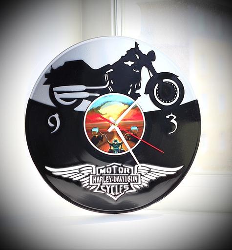 Настенные часы «Дух свободы/Harley Davidson» ОПТ фото 2