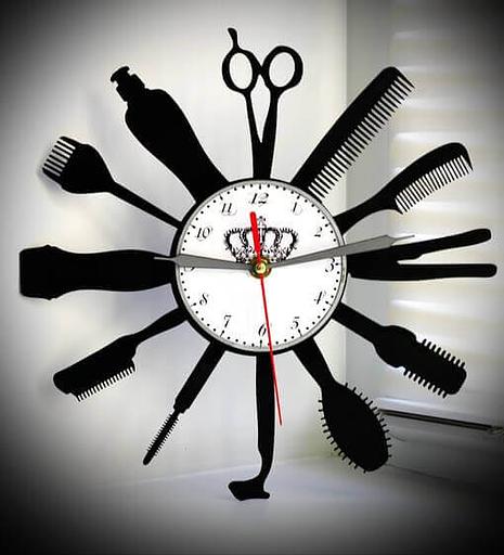 Настенные часы «Парикмахерские» ОПТ фото 1