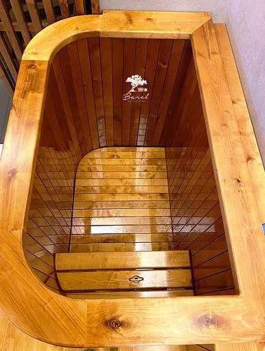 Купель деревянная прямоугольная №3 фото 2