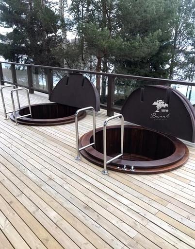 Купель деревянная круглая №7 фото 4