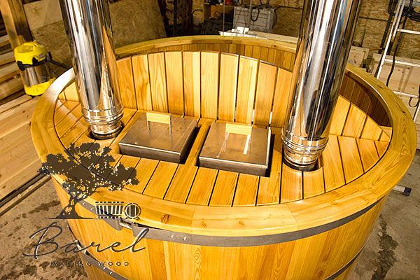 Купель уличная с внутренней печкой №1 фото 4