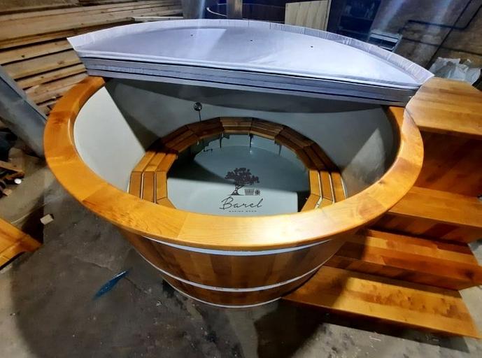 Купель с пластиком круглая №7 фото 1