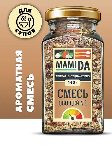 Смесь сушёных овощей MamiDA 140 г фото 1