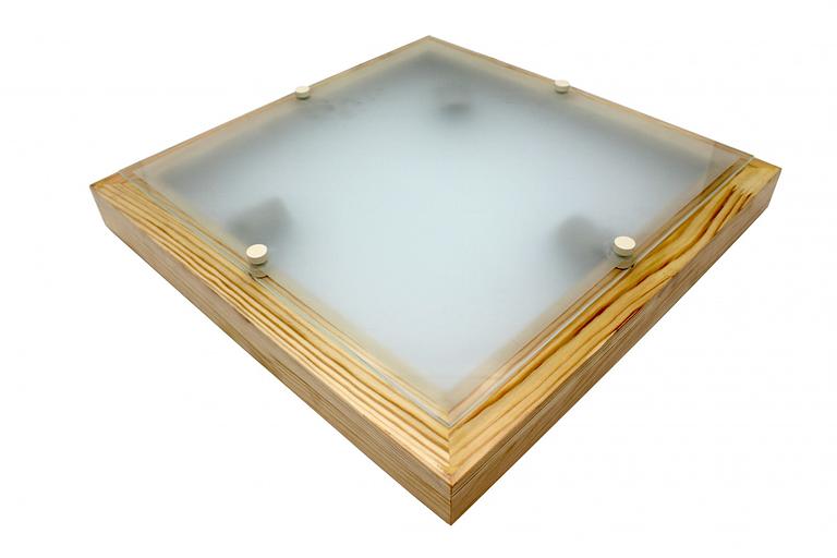 Светильник НПБ 02-3Х60-ХХХ УХЛ4 «Киото-2» натуральное дерево ОПТ фото 1