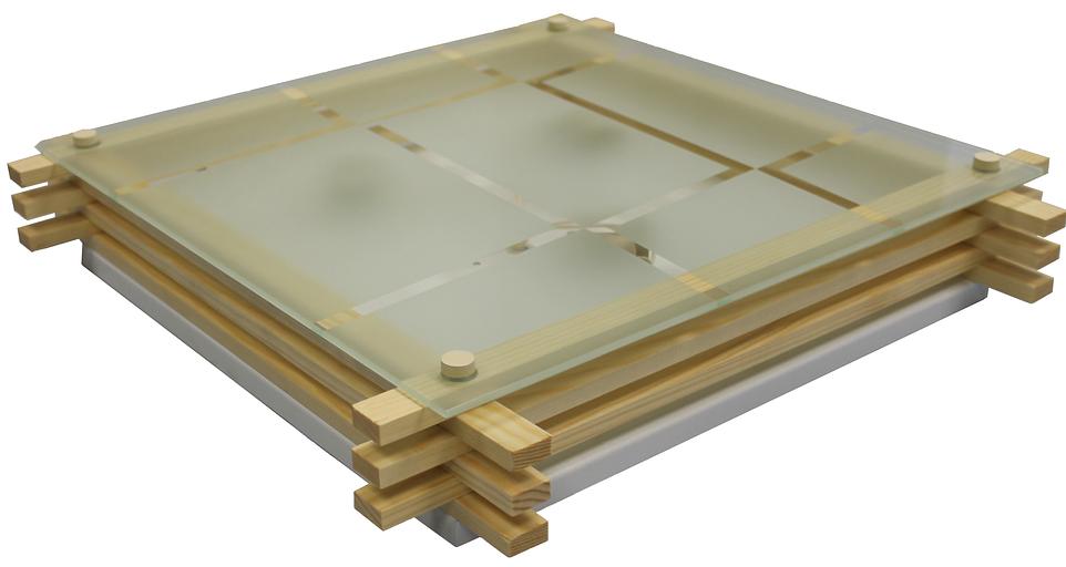 Светильник НПБ 02-3Х60-ХХХ УХЛ4 «Киото-2» натуральное дерево ОПТ фото 2