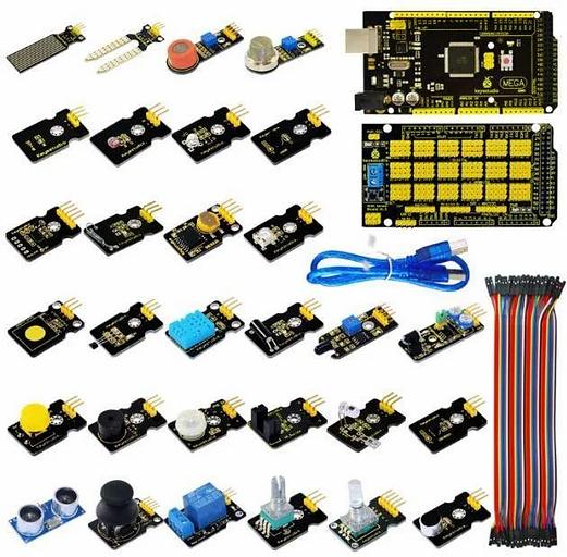 Обучающий набор Arduino «Датчики» (с микроконтроллером Mega2560 R3) ОПТ фото 1