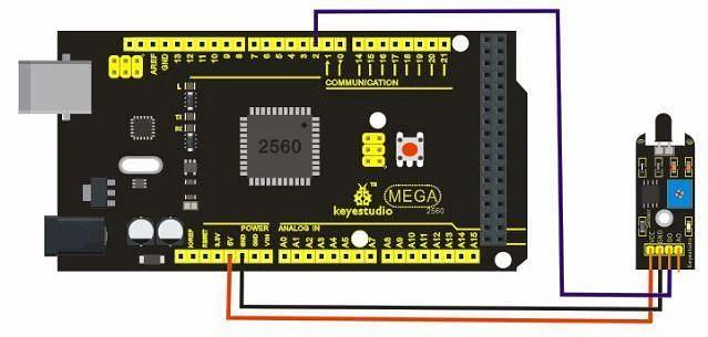 Обучающий набор Arduino «Датчики» (с микроконтроллером Mega2560 R3) ОПТ фото 2