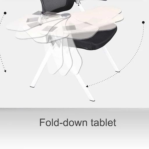 Современный стул Rio для офиса с роликами, подлокотниками, пюпитром ОПТ фото 2