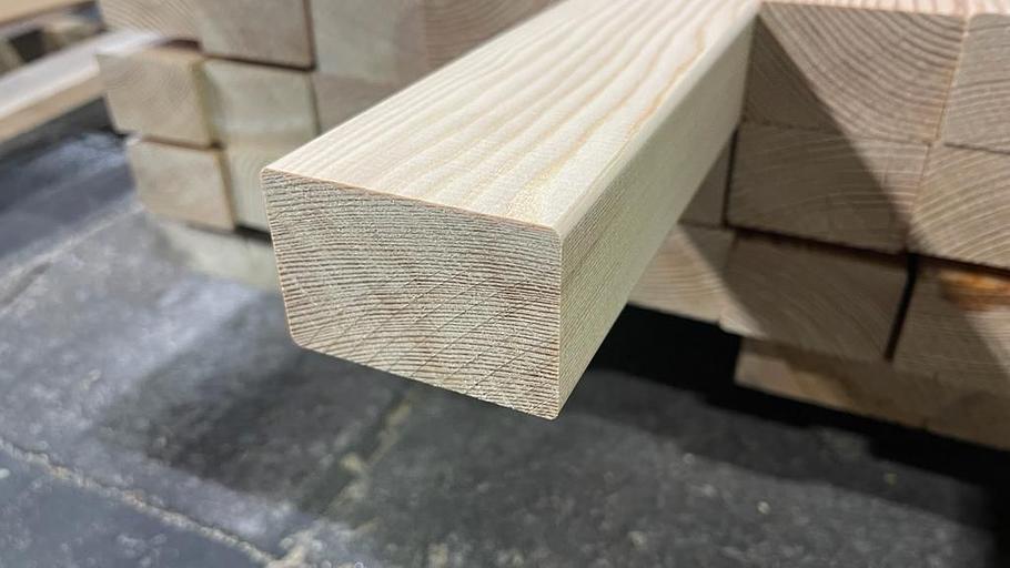 Брусок строганный 50х50 (ель, сосна) сорт АВ фото 2