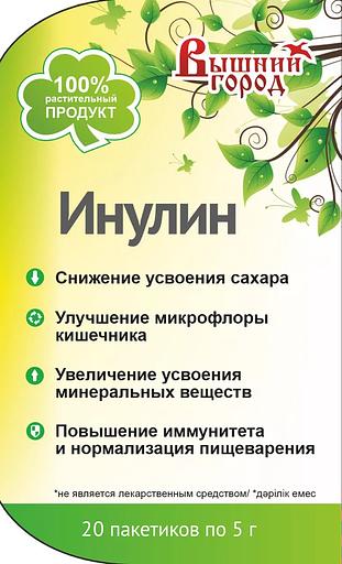 Инулин Вышний город 100 г (20 шт по 5 г) ОПТ фото 2