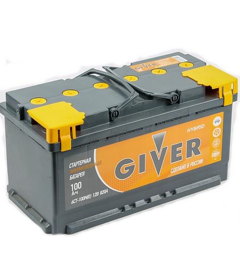 Аккумулятор GIVER Hybrid 100R фото 1