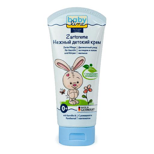 Детский крем с ромашкой и пантенолом и маслом подсолнечника Babyline 75 мл ОПТ фото 1