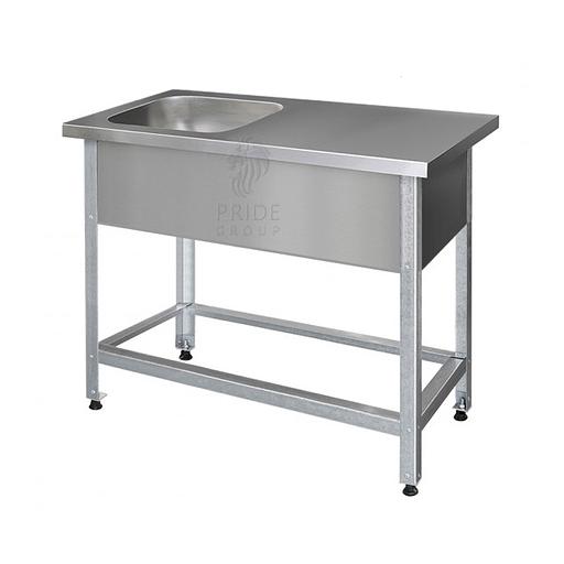 Ванна моечная цельнотянутая со столом ВМОсц-1/1207 фото 1