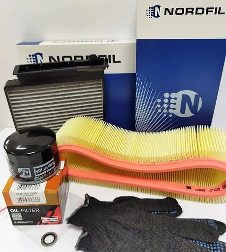 Комплект фильтров для Renault Logan I 1.4-1.6 л. фото 3