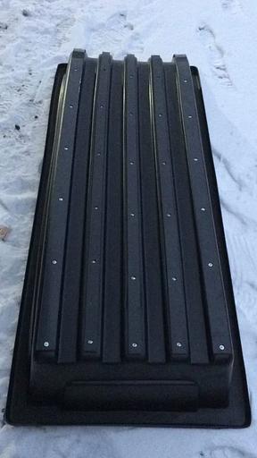 Сани-волокуши СВ - 1 с отбойником + прицепное устройство + накладки фото 2