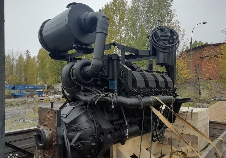 Двигатель ТМЗ для Камацу д 355 8486.1000175-03 фото 3