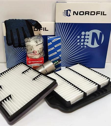 Комплект фильтров для ТО Chevrolet Lacetti 1.6 л. фото 1