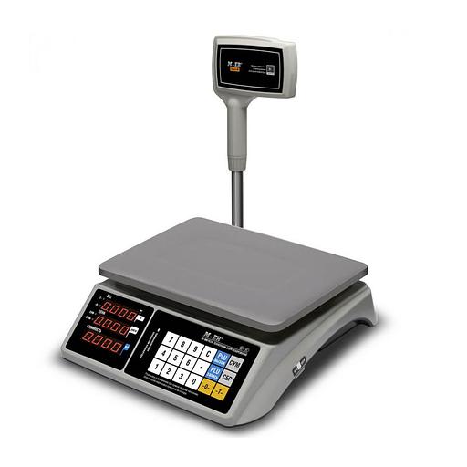 Торговые настольные весы Mertech M-ER 328 ACPX-15.2 "TOUCH-M" LED фото 1