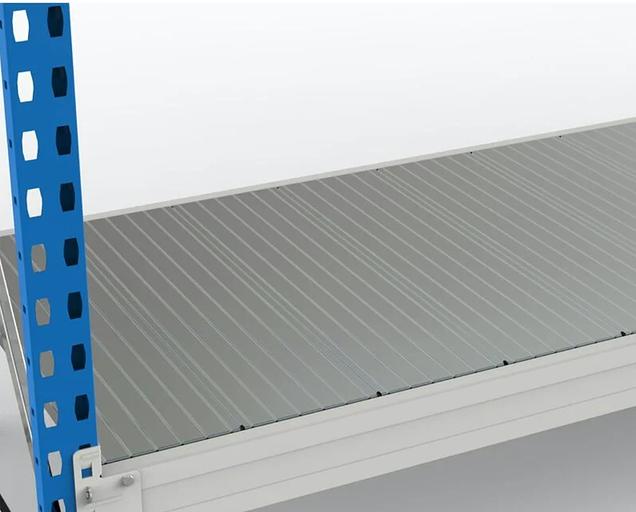 Стеллаж SGR-V 2000×1500×1000 3 яруса с настилом фото 5