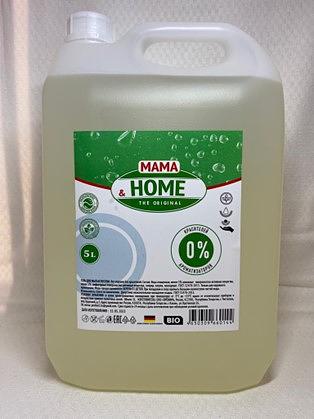 Гель для мытья посуды Mama&Home без красителей и ароматизаторов, 5 л фото 1
