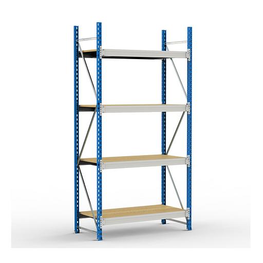Стеллаж SGR-V-DS 2500×1800×800 4 яруса с настилом ДСП фото 1