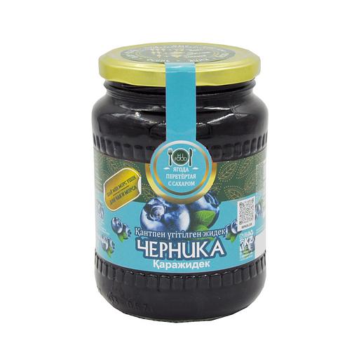 Ягода перетёртая с сахаром «HiFood» Черника 850 г ОПТ фото 1