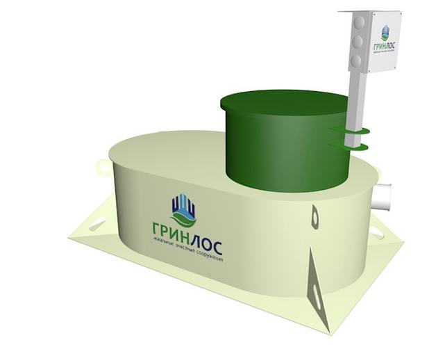 Септик Гринлос Аква 3 низкий корпус Пр фото 1