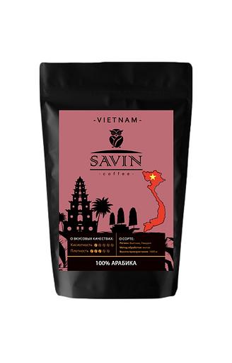 Кофе Вьетнам, Ламдонг, 100% арабика в зёрнах фото 1
