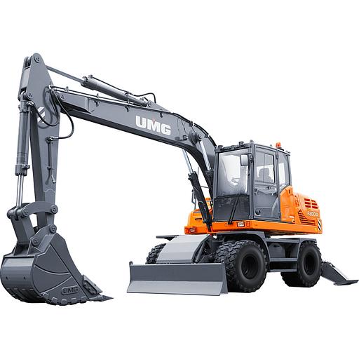 Колёсный экскаватор UMG E200W фото 1