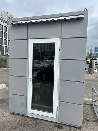 Охранный пост 2х2 м, отделка из полимерной кассеты фото 2