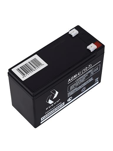 Аккумулятор для ИБП 12V Рубин 7Ah AGM батарея для источника бесперебойного питания (АКБ для ИБП и инверторов) опт фото 3