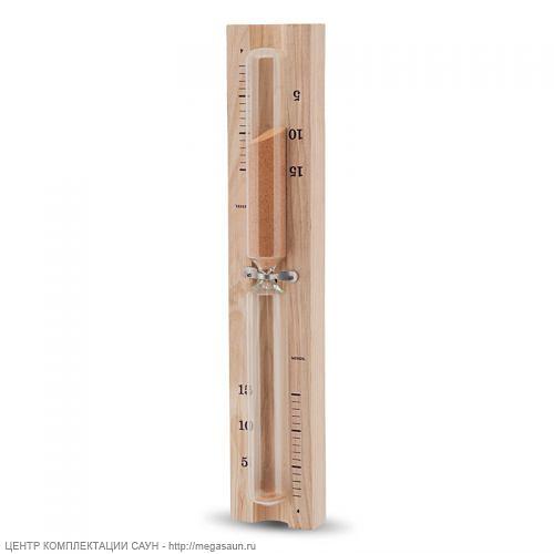 Часы песочные для бань и саун ЧПС -1 Г открытые фото 1